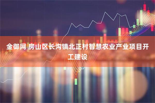 金御网 房山区长沟镇北正村智慧农业产业项目开工建设
