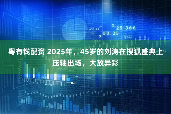 粤有钱配资 2025年，45岁的刘涛在搜狐盛典上压轴出场，大放异彩